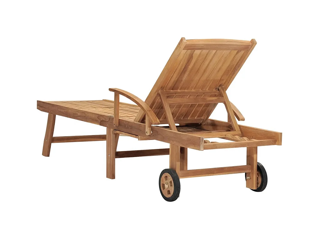 Sillón con mesa Madera maciza de teca