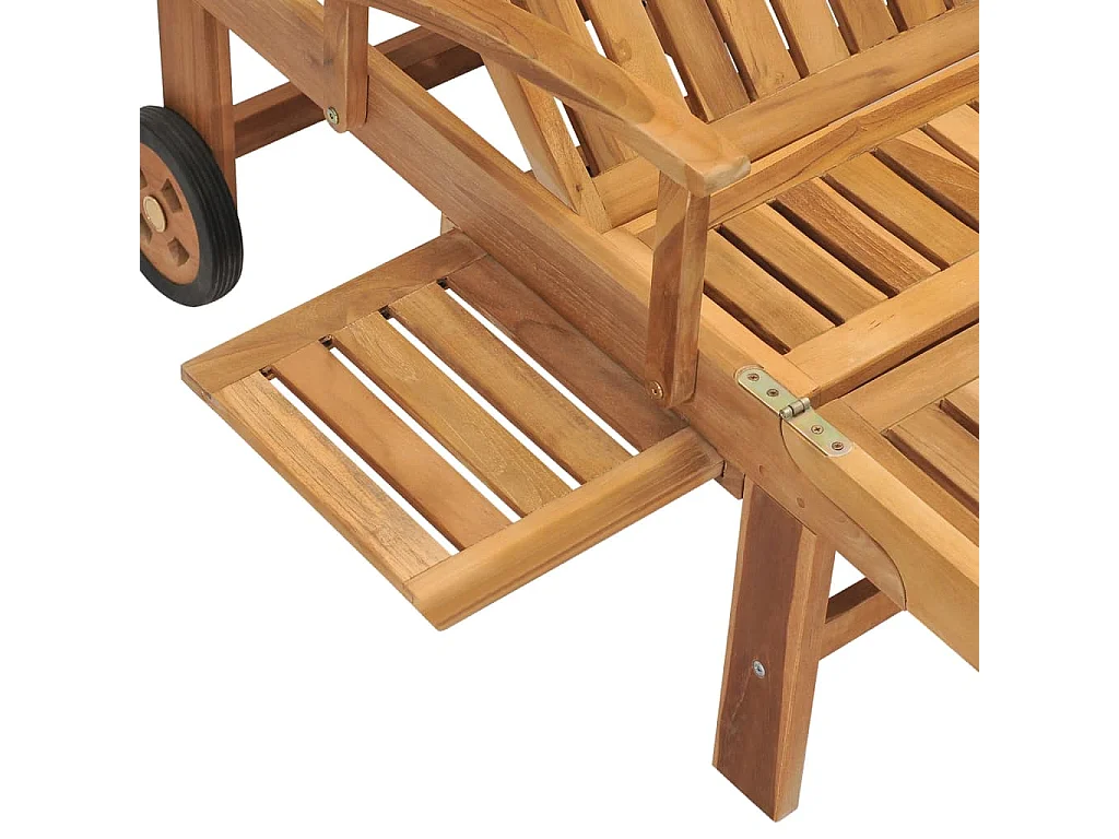 Sillón con mesa Madera maciza de teca