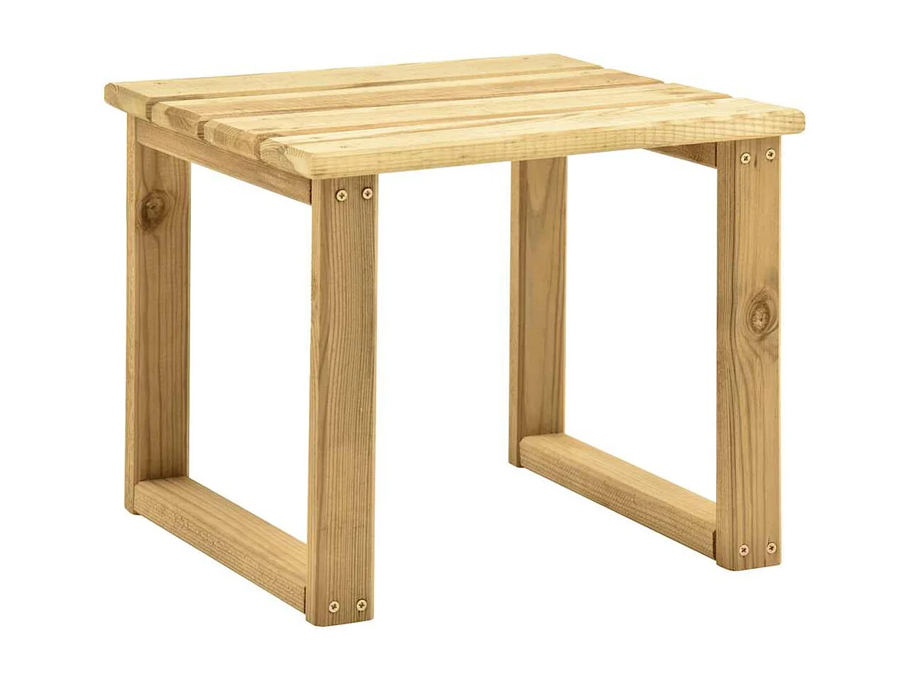 Tuinligstoel met tafel Geïmpregneerd grenenhout