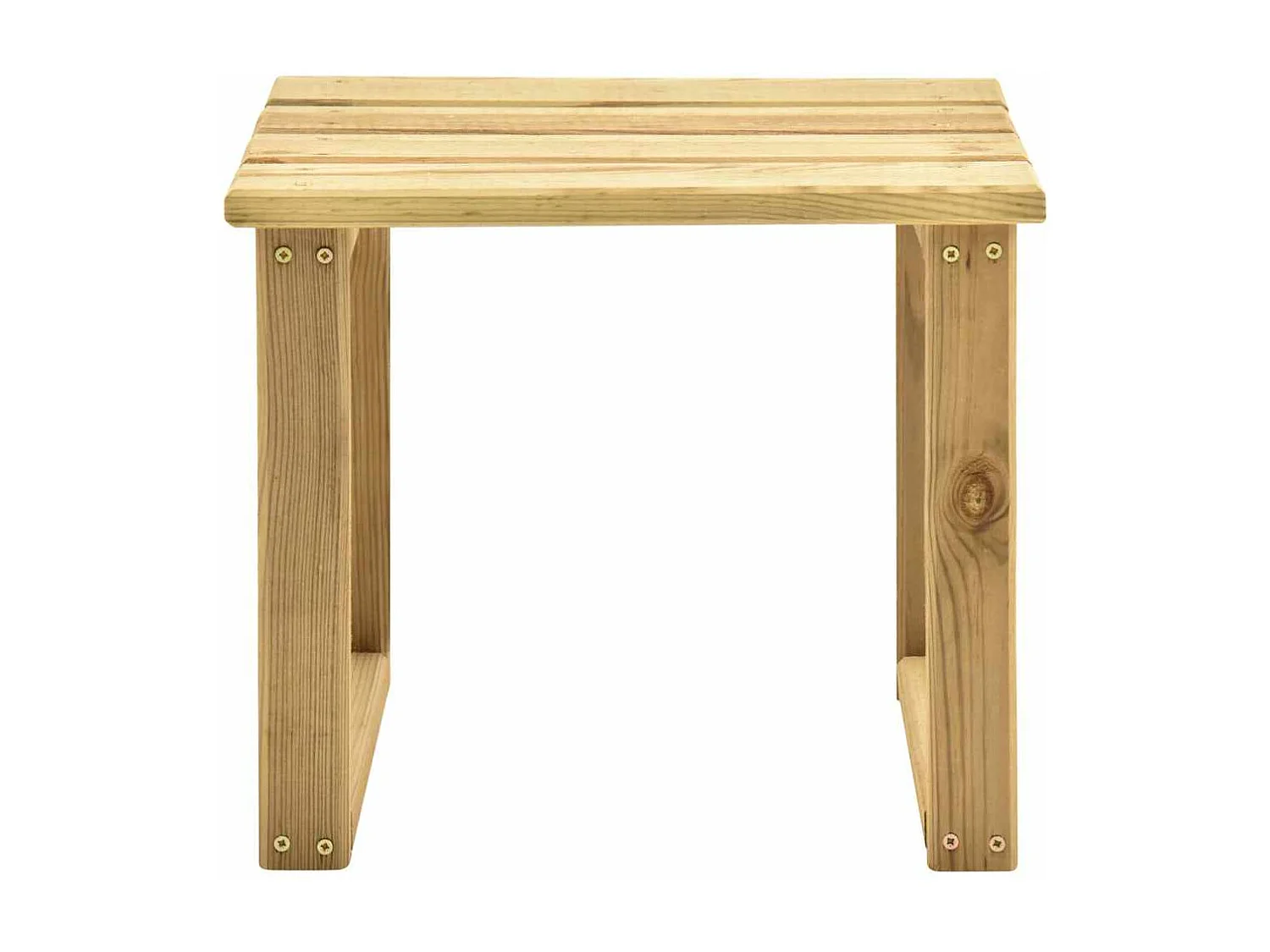 Tuinligstoel met tafel Geïmpregneerd grenenhout