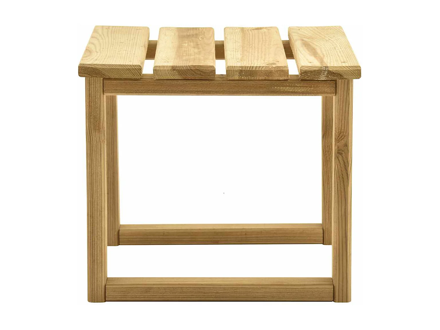 Tuinligstoel met tafel Geïmpregneerd grenenhout