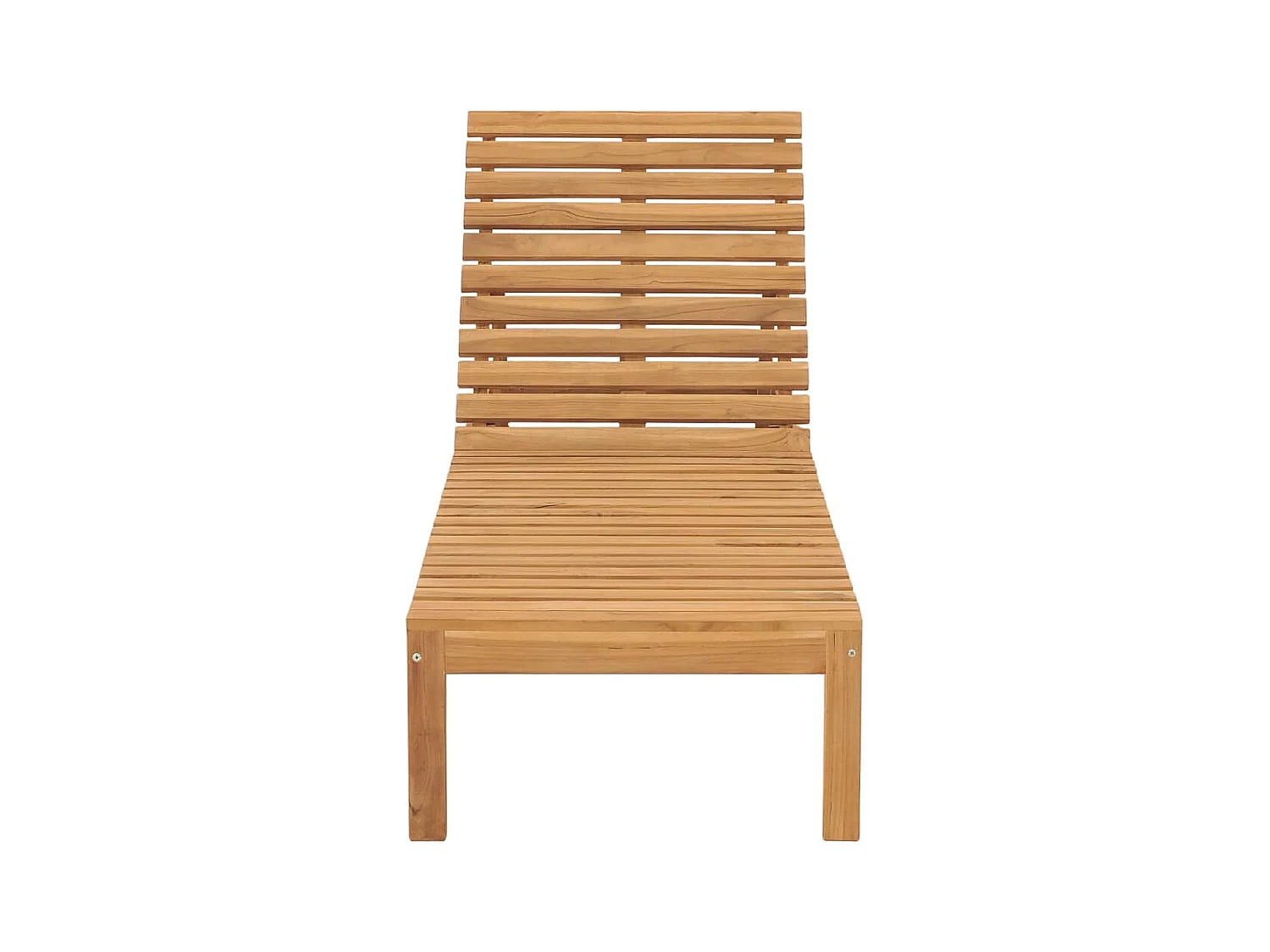 Loungestoelen set van 2 massief teakhout