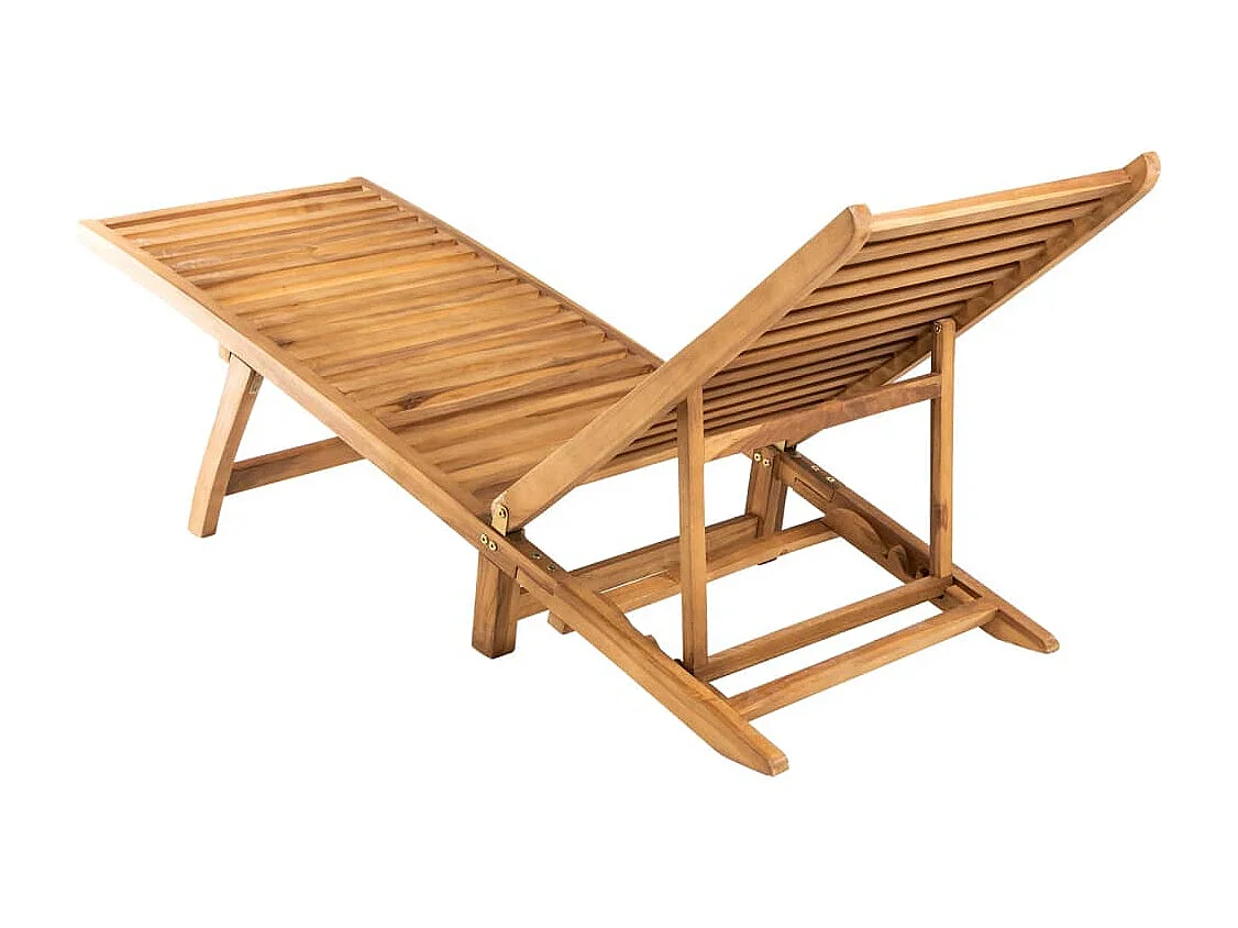 Sillón de madera maciza de teca