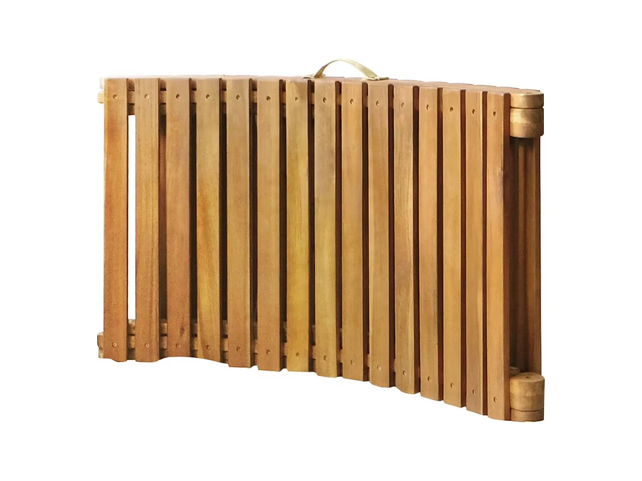 Set van 2 ligstoelen, massief acaciahout