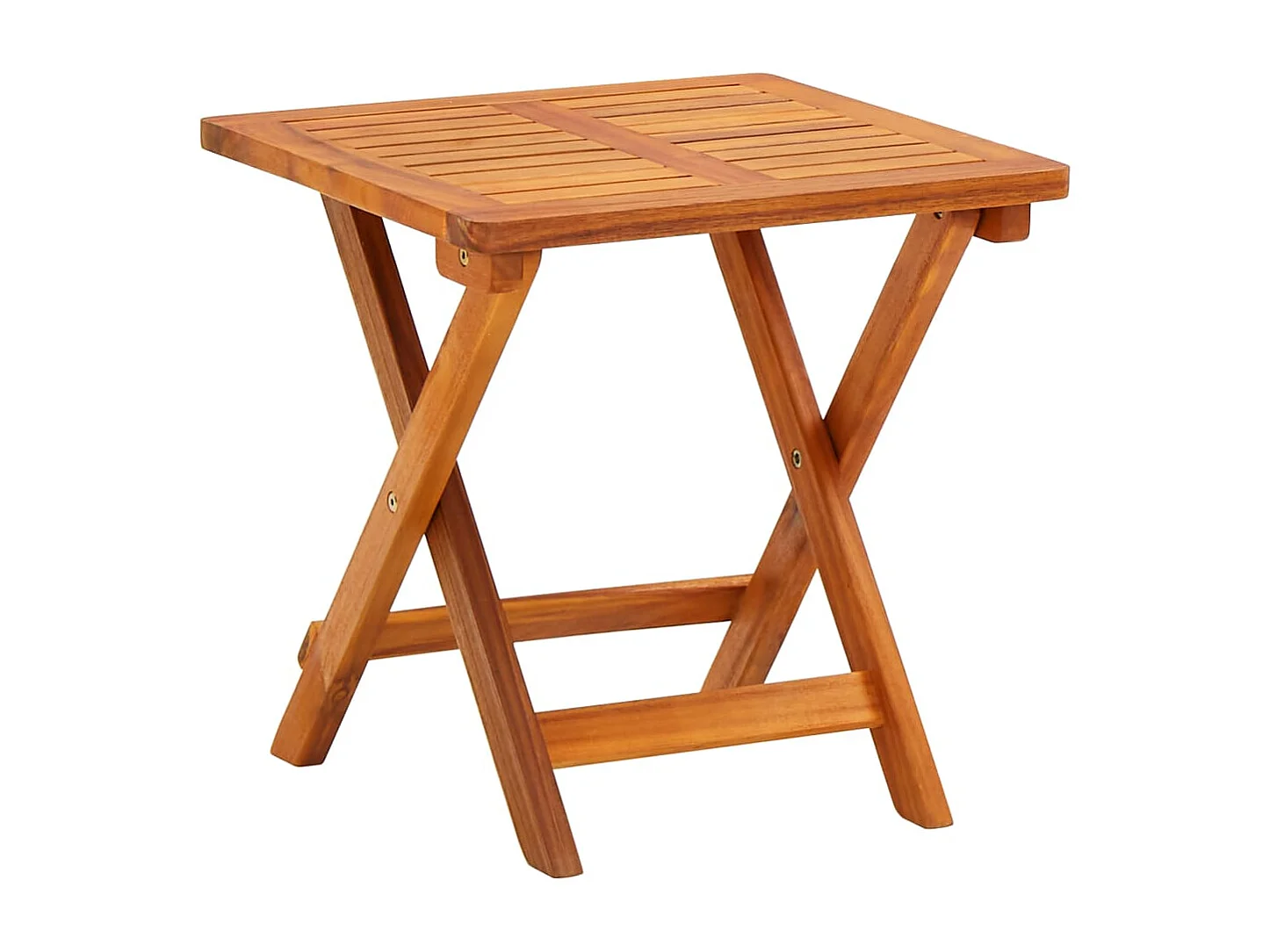 Sillón de jardín con mesa y cojín de madera de acacia