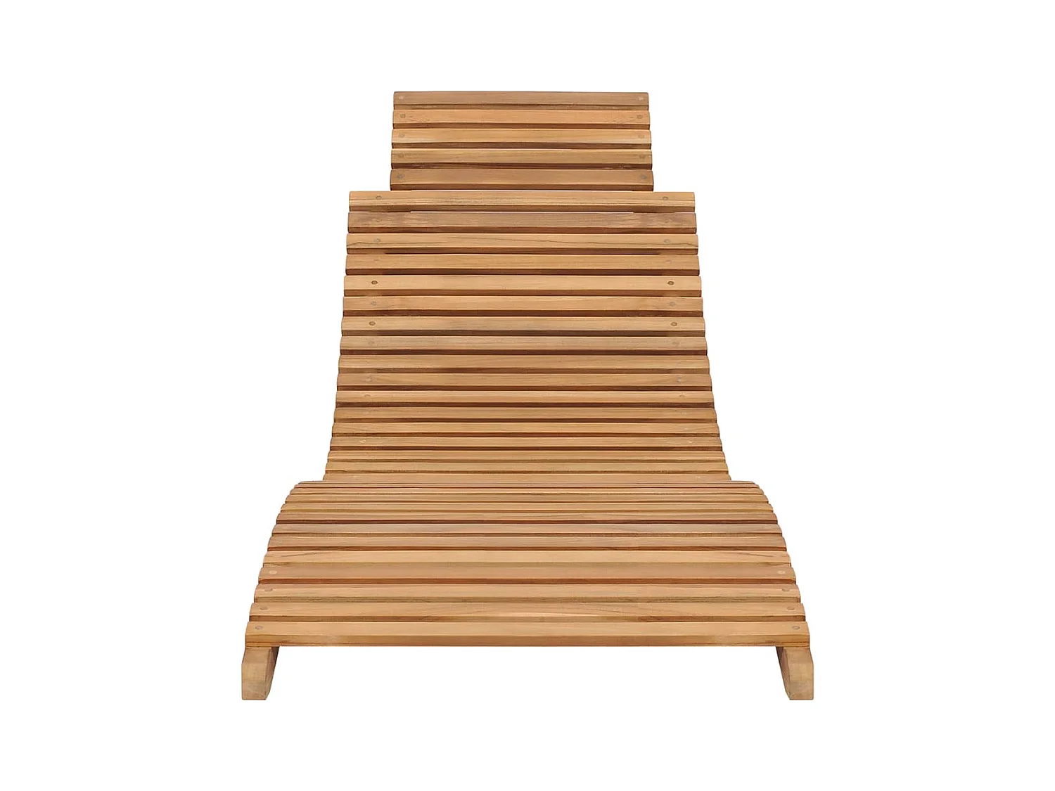 Salon de jardin pliable 3 pcs Bois de teck solide