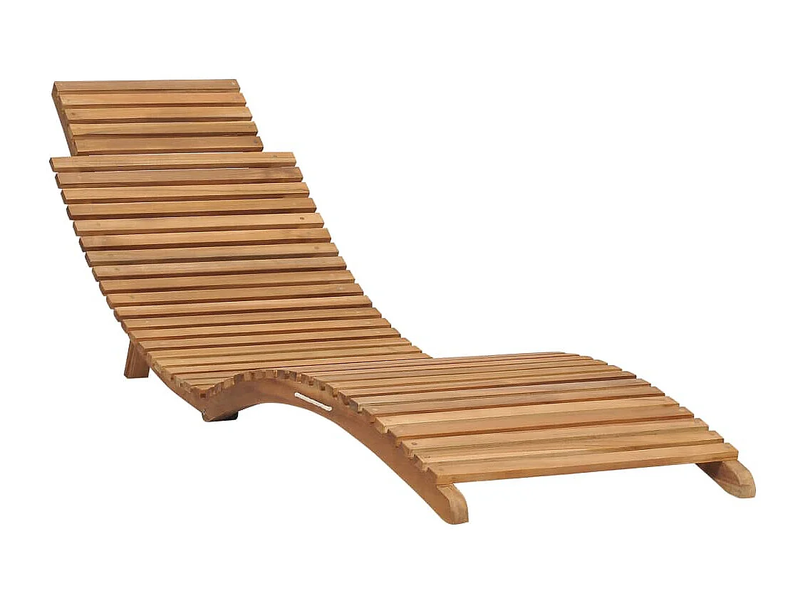 Salon de jardin pliable 3 pcs Bois de teck solide
