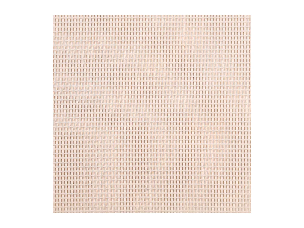 Crèmekleurige chaise longue en tafel in massief acaciahout en textileen