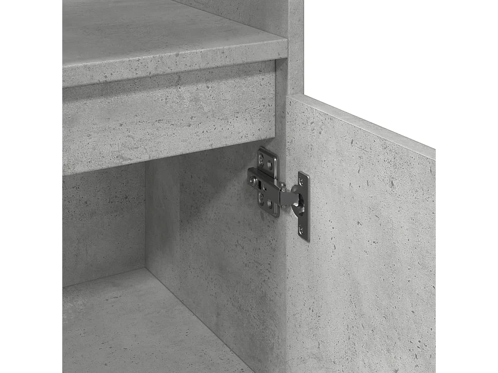 Mobile bagno grigio cemento 30x30x100 cm