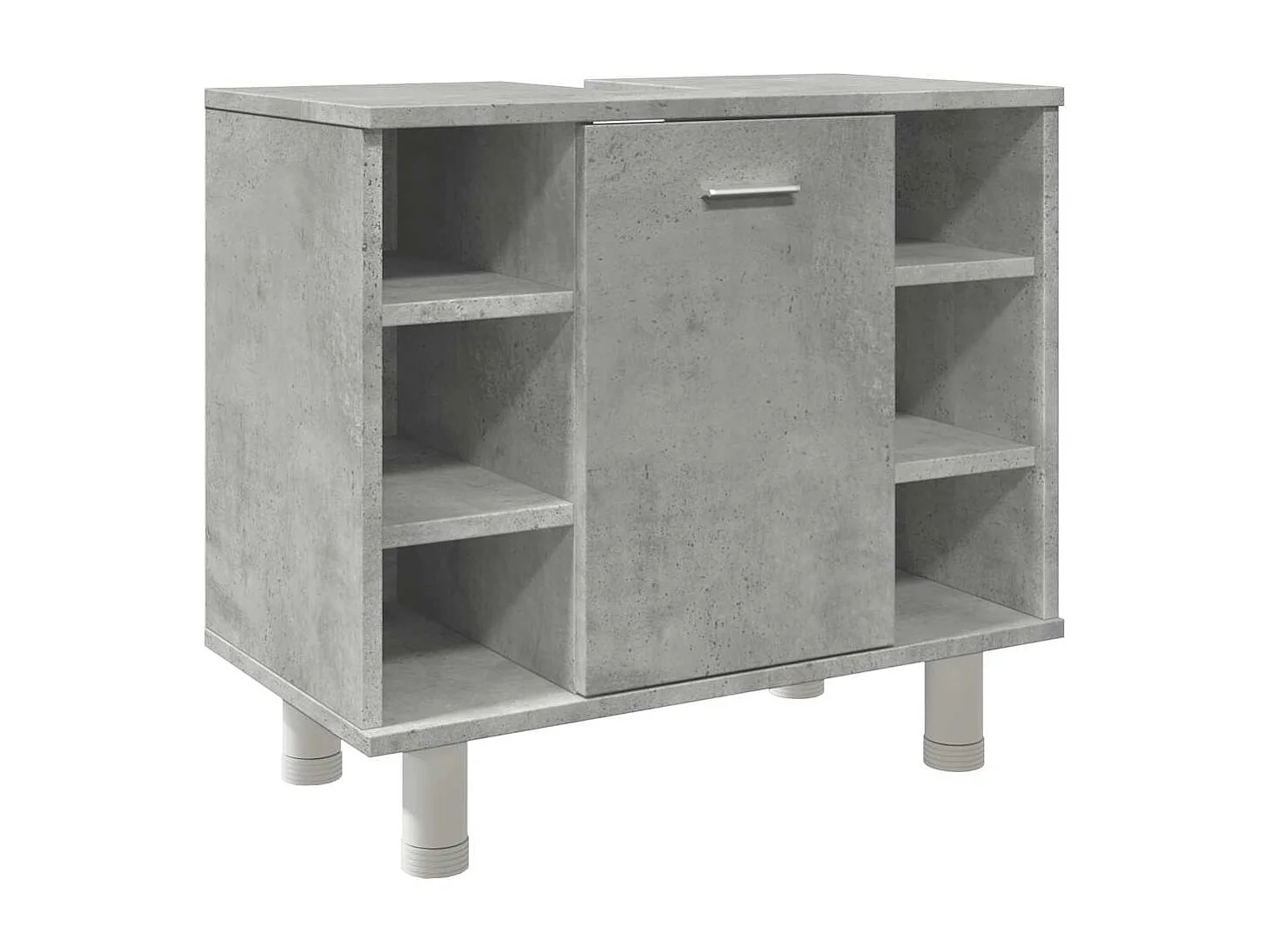 Mobile bagno grigio cemento 60x32x53,5 cm in truciolare