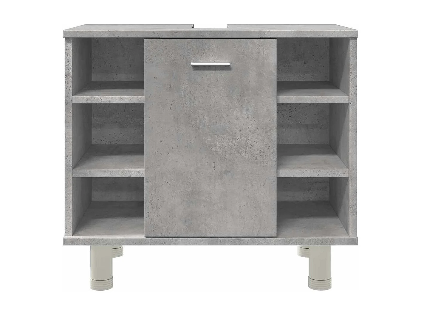 Mobile bagno grigio cemento 60x32x53,5 cm in truciolare