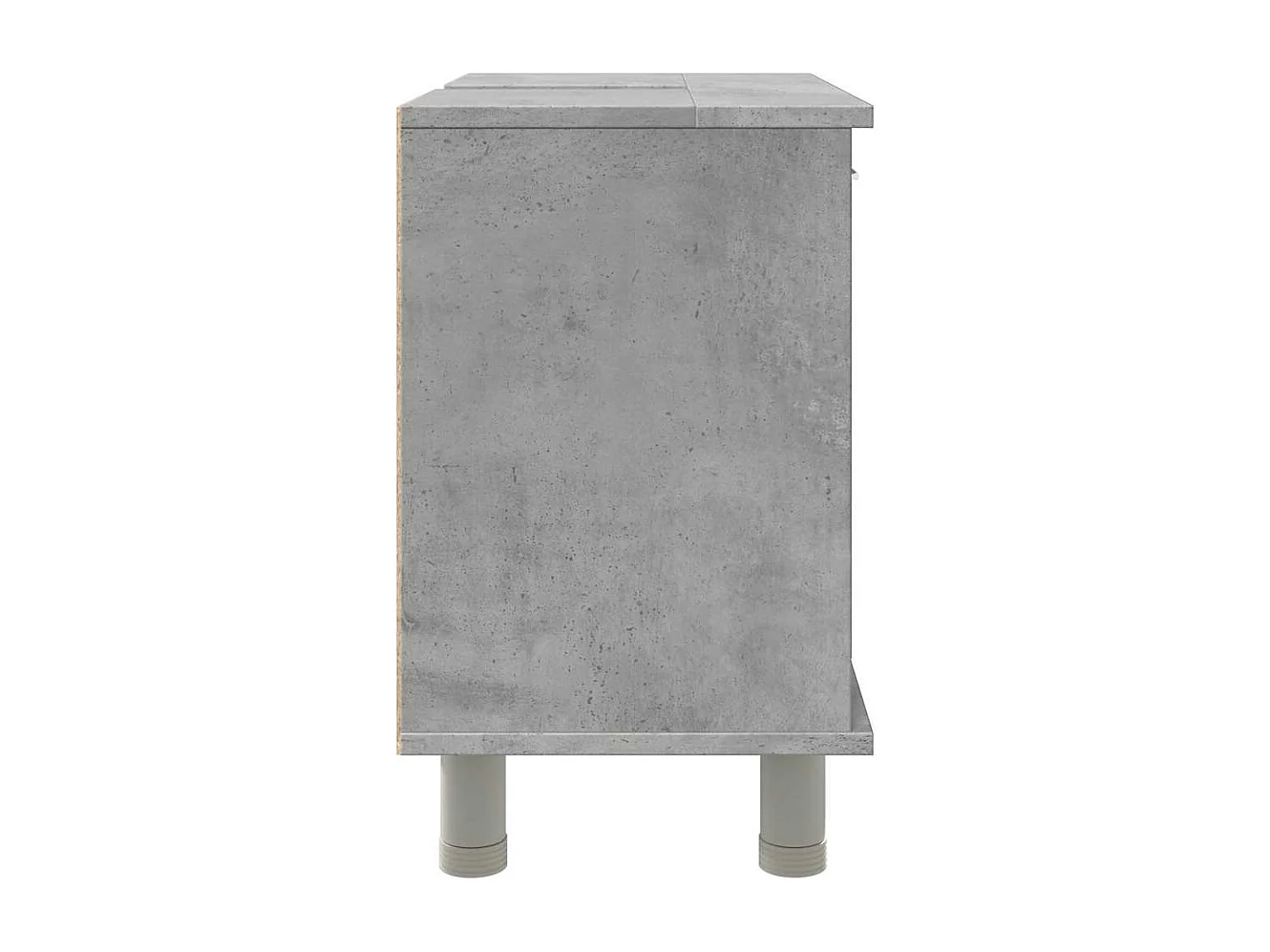 Mobile bagno grigio cemento 60x32x53,5 cm in truciolare