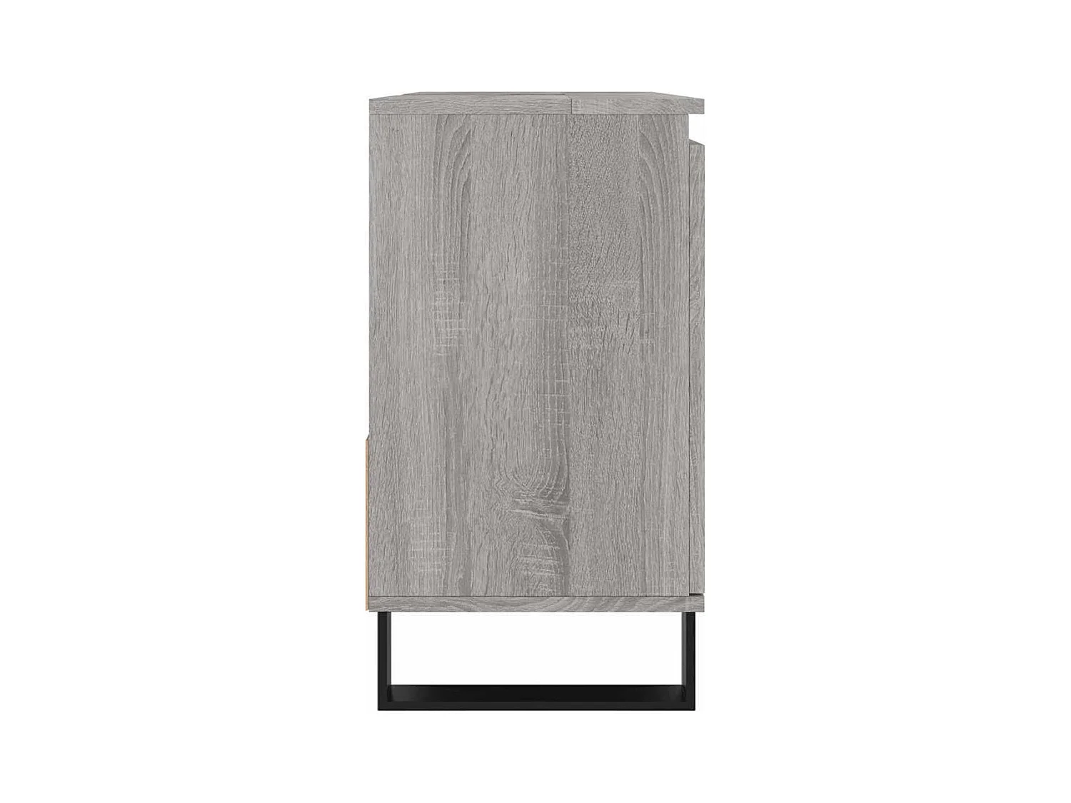 Mueble de baño Sonoma gris 65x33x60 cm madera de ingeniería