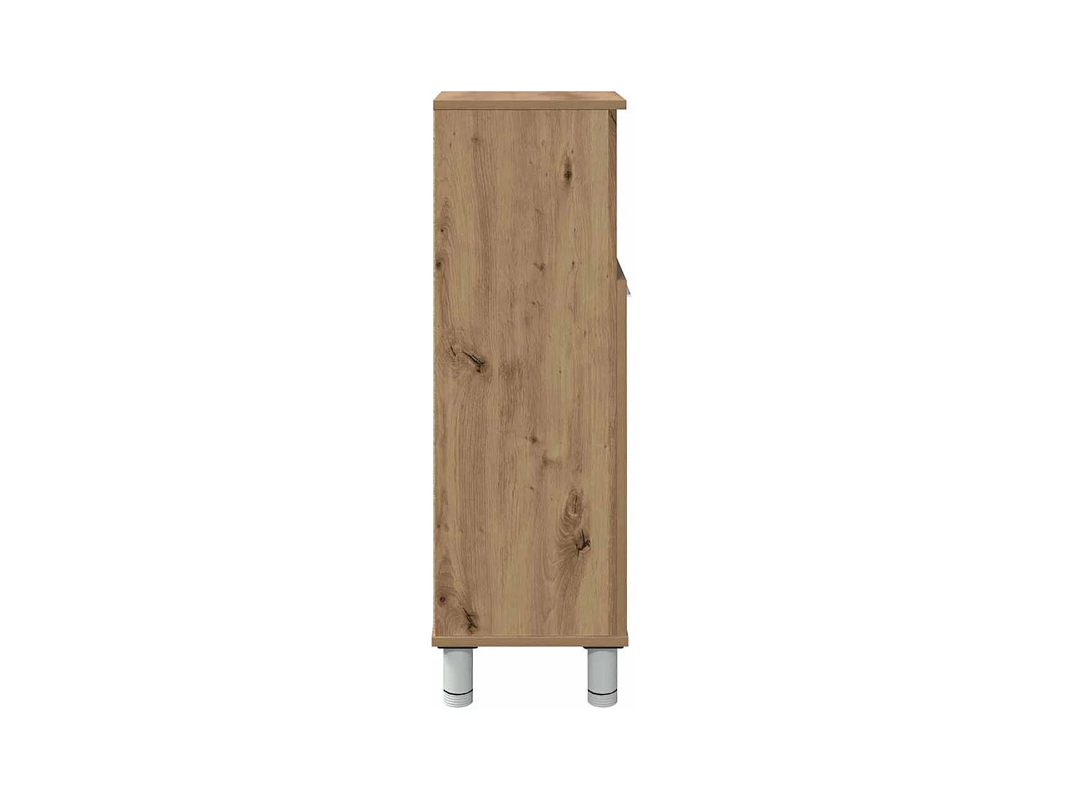 Badkamerkast eiken craft 30x30x95 cm bewerkt hout