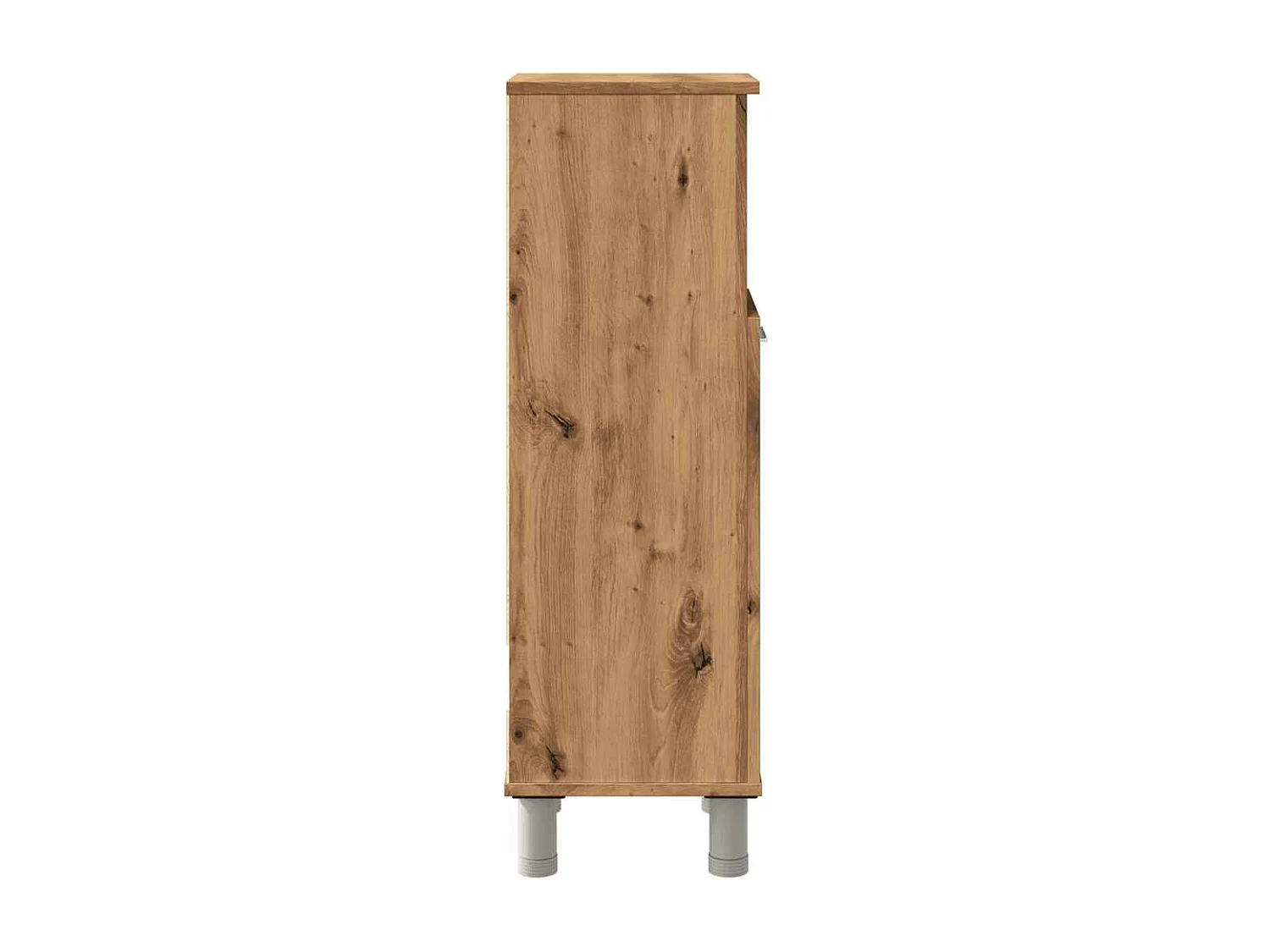 Badkamerkast eiken craft 30x30x95 cm bewerkt hout