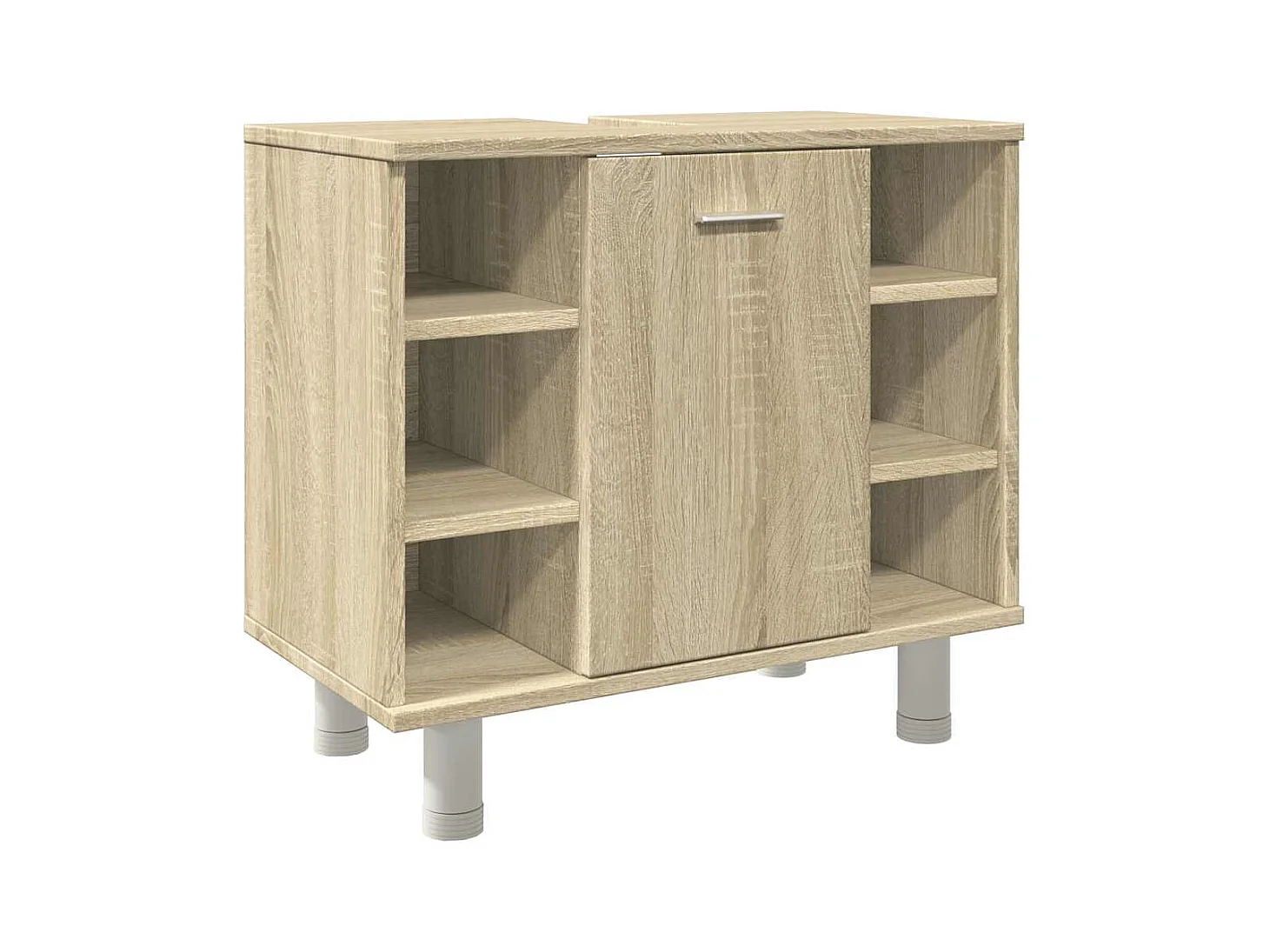 Badkamerkast Sonoma eiken 60x32x53,5 cm Spaanplaat