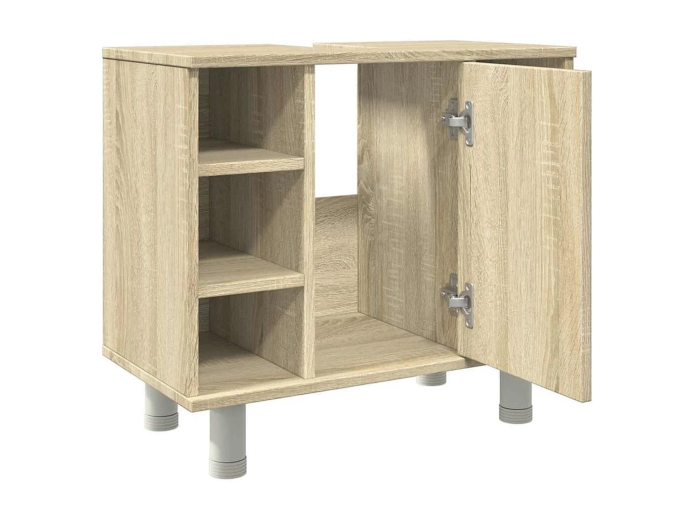Badkamerkast Sonoma eiken 60x32x53,5 cm Spaanplaat