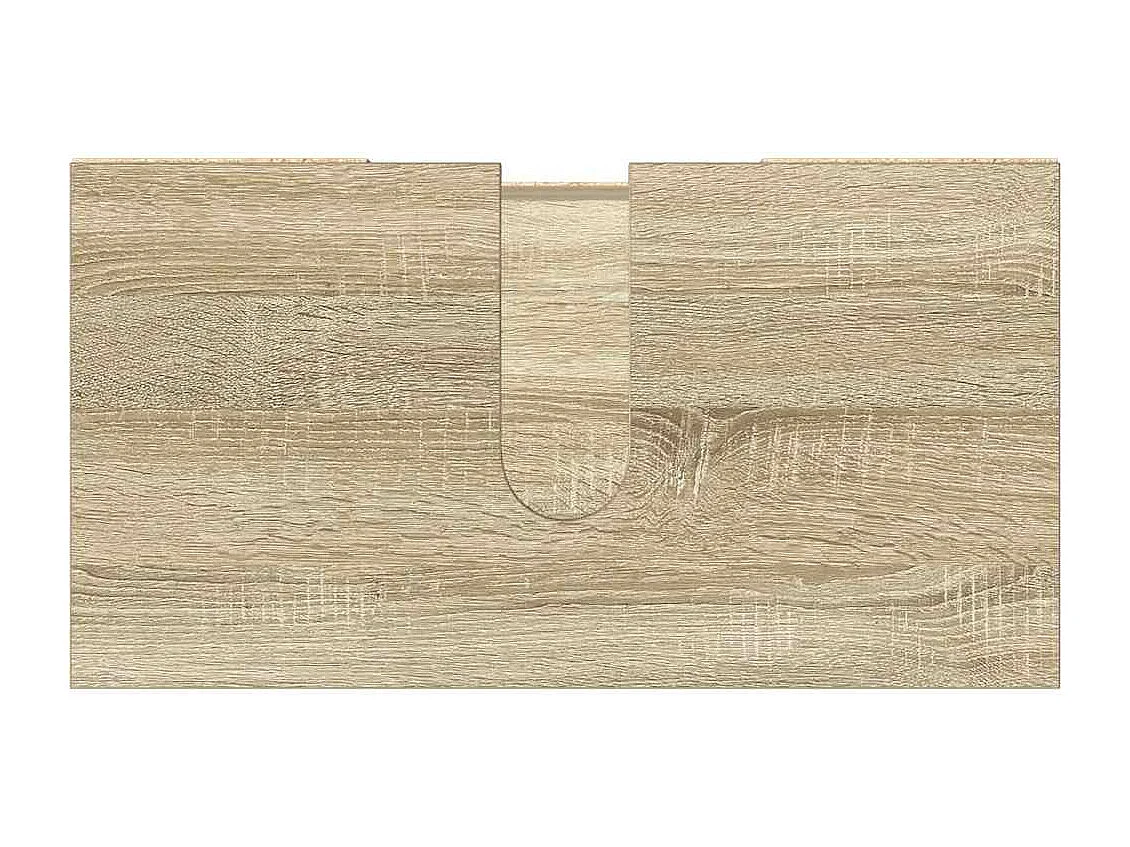 Mueble de baño roble Sonoma 60x32x53,5 cm Aglomerado