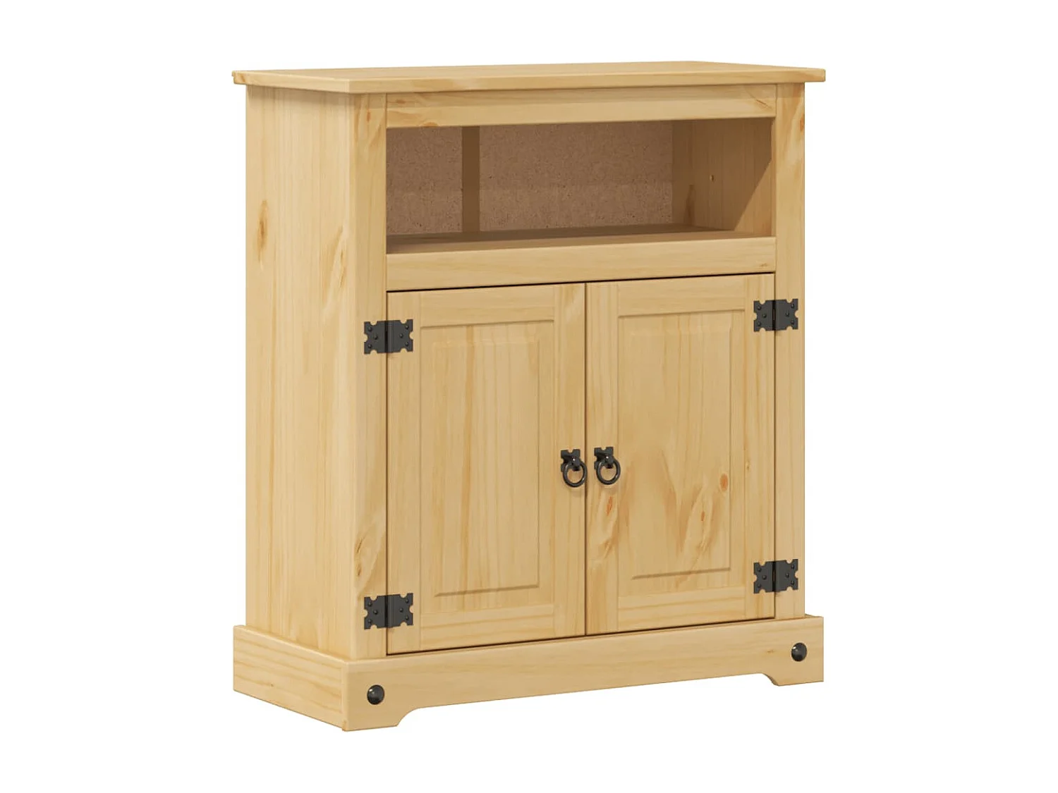 Mobile bagno Corona 70x33x80 cm in legno massello di pino