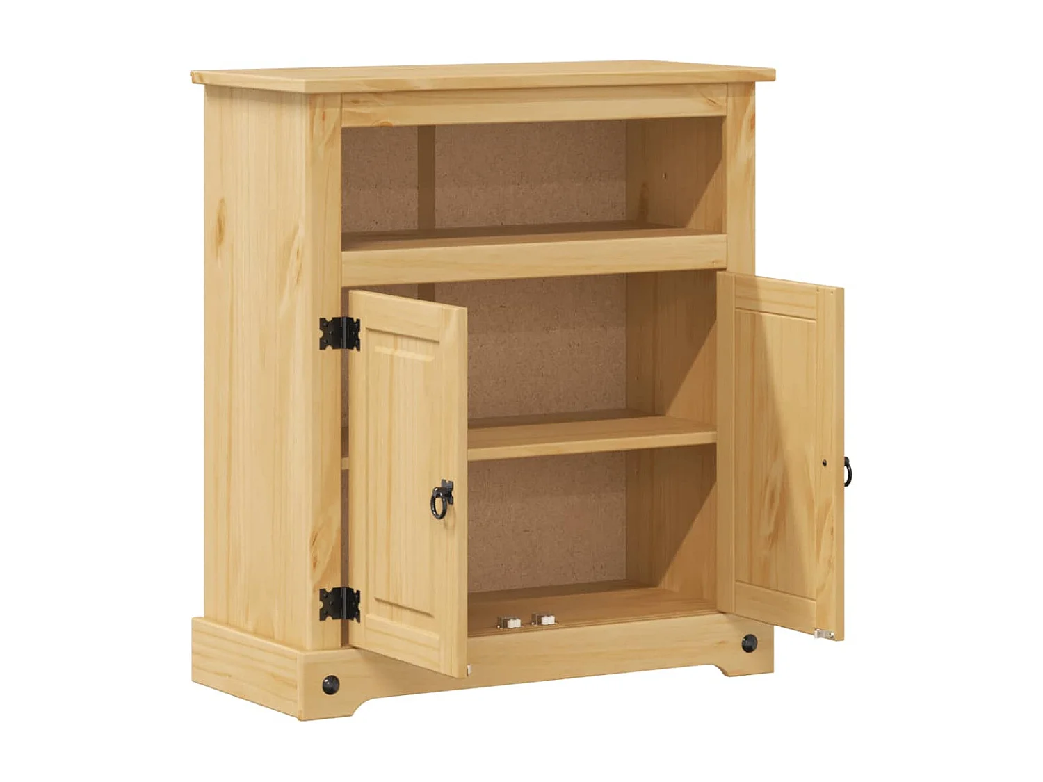 Mobile bagno Corona 70x33x80 cm in legno massello di pino