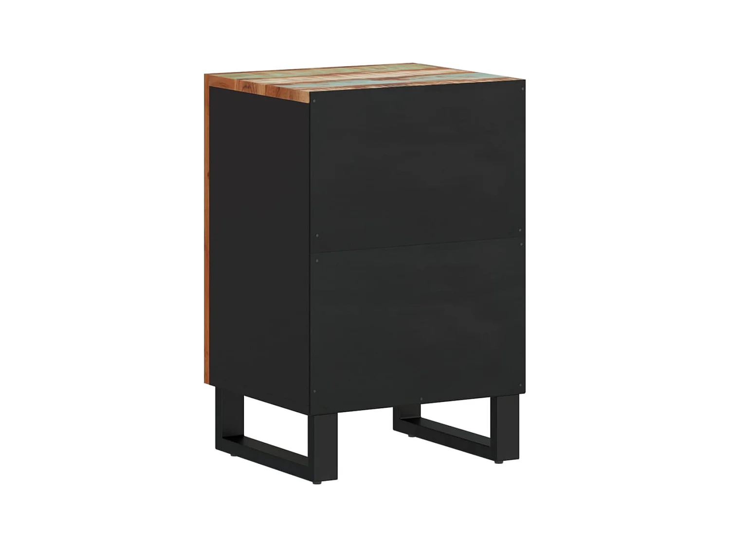 Badkamerkast 38x33x58cm massief gerecycled hout