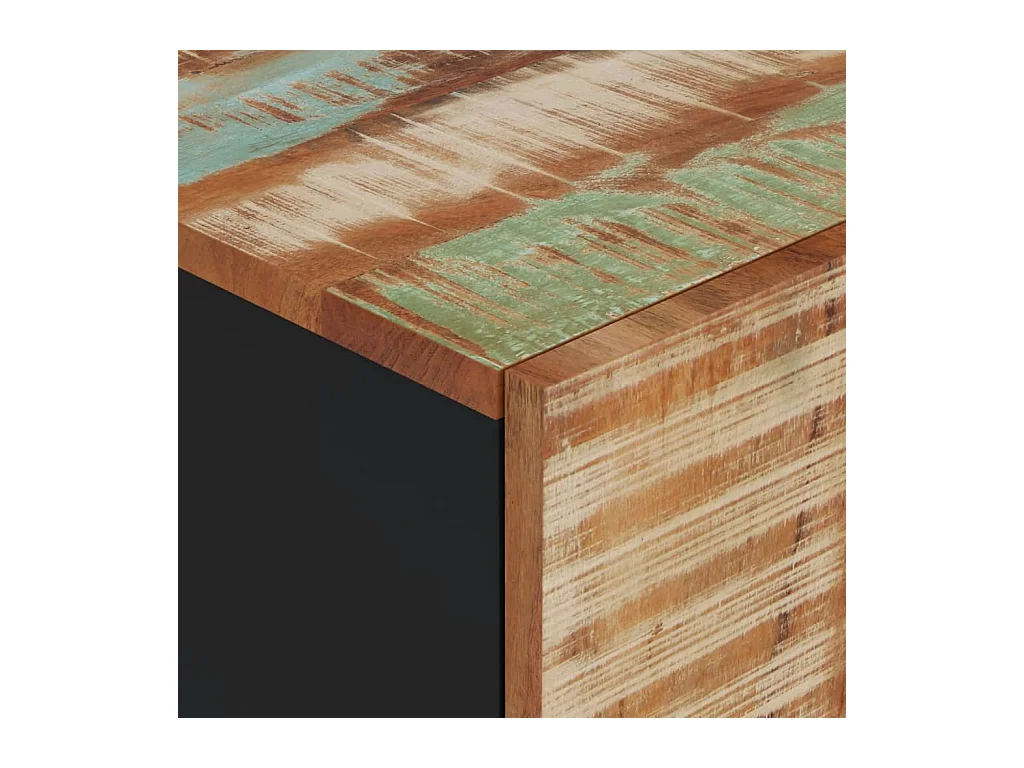 Badkamerkast 38x33x58cm massief gerecycled hout