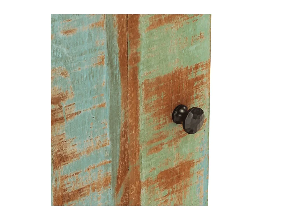 Badkamerkast 38x33x58cm massief gerecycled hout