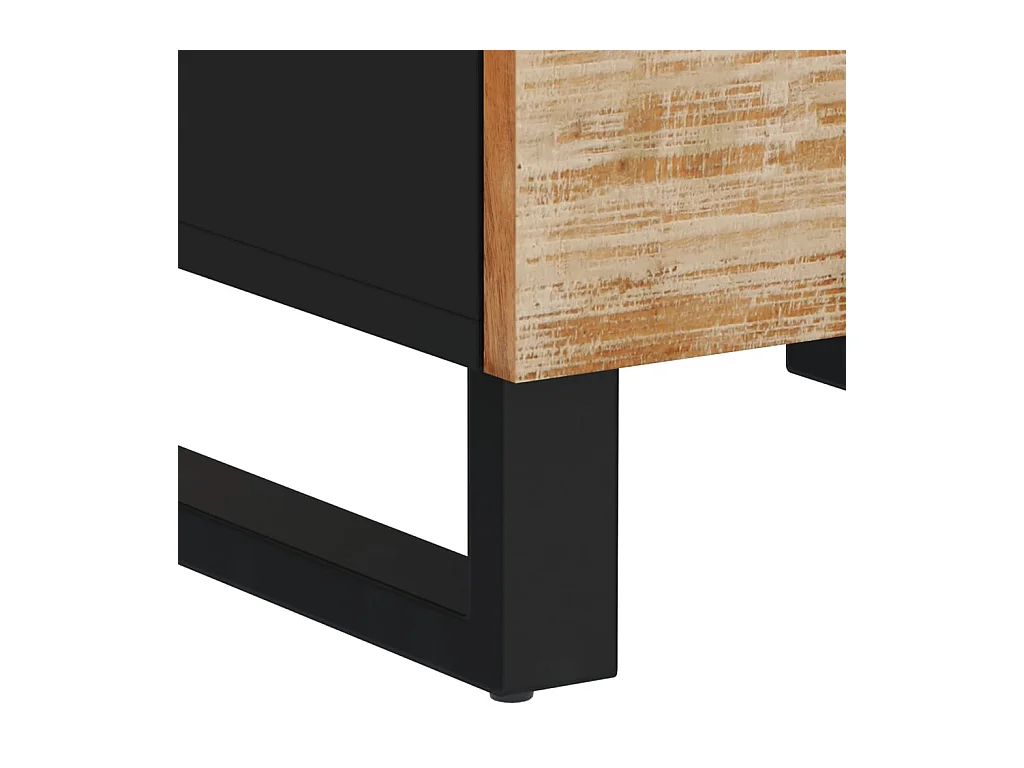 Badkamerkast 38x33x58cm massief gerecycled hout