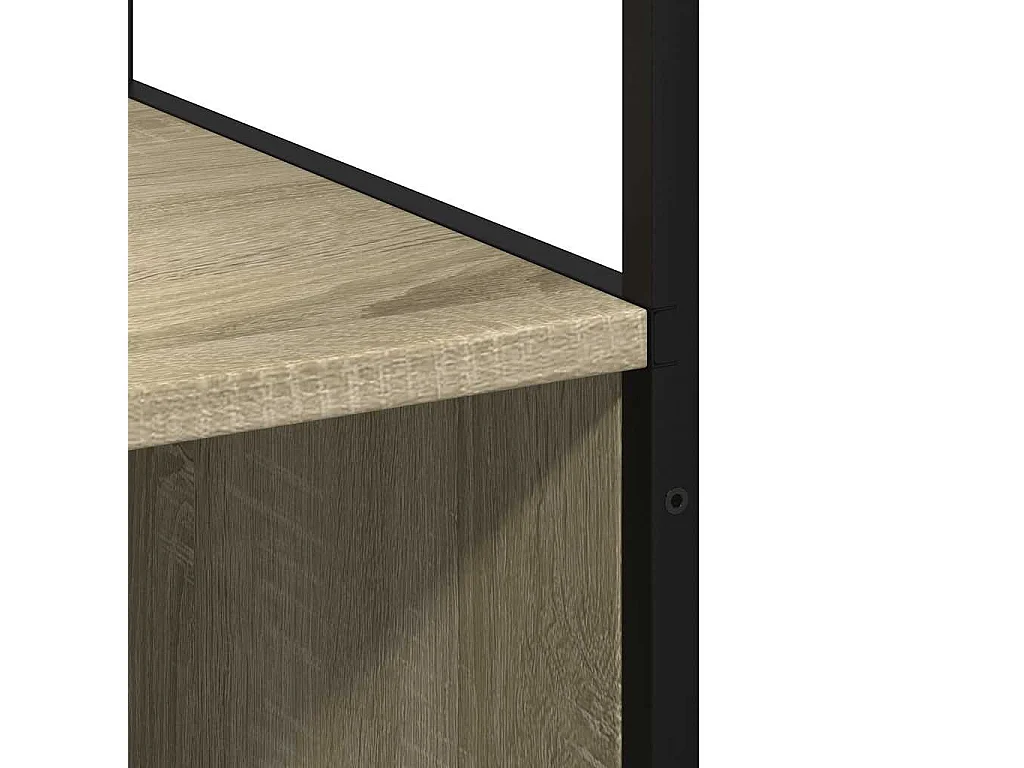 Mueble de baño roble Sonoma 35x37,5x166 cm