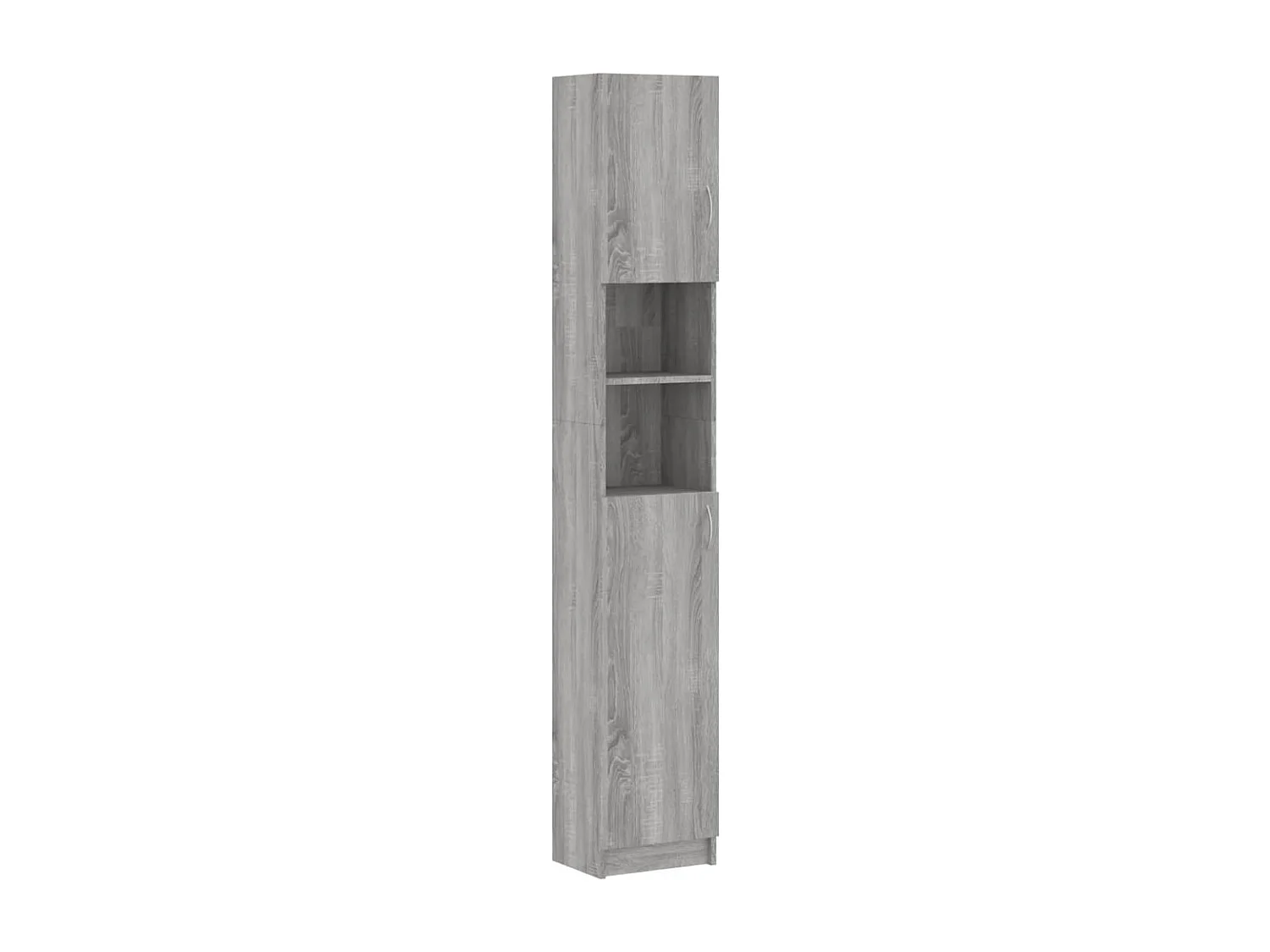 Armoire de bain Sonoma gris 32x25,5x190 cm Bois d'ingénierie