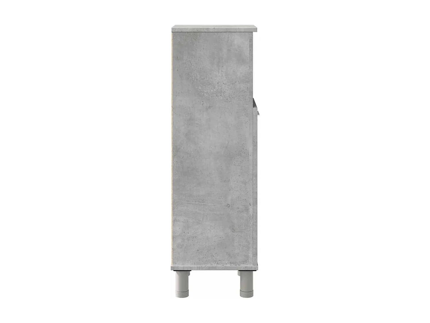 Mobile bagno grigio cemento 30x30x95 cm in truciolare