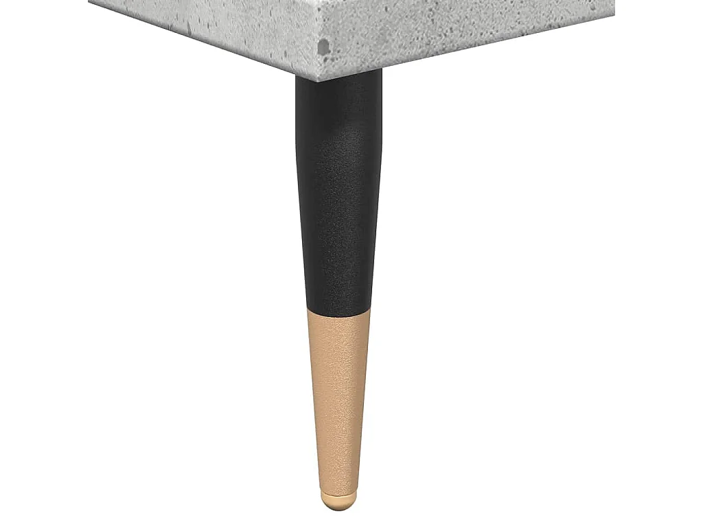 Betongrijs badkamermeubel 80x33x60cm bewerkt hout