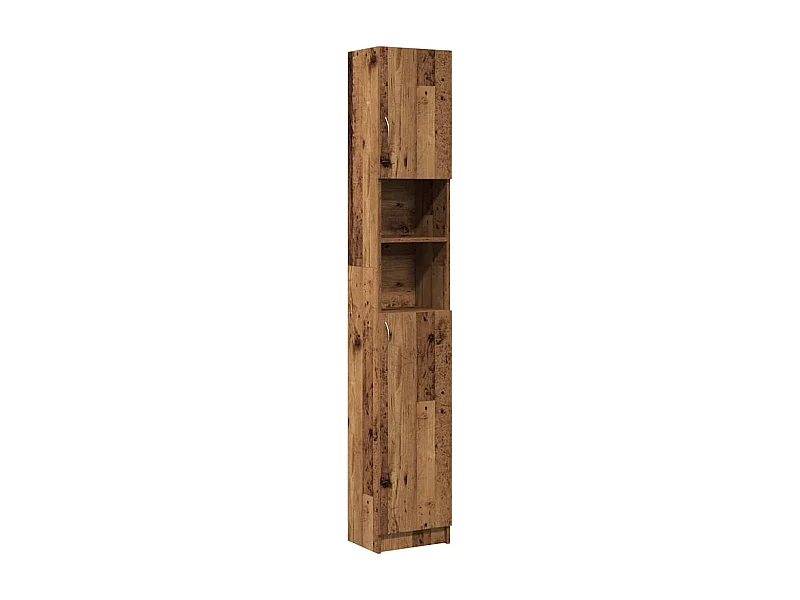 Armoire de salle de bain vieux bois bois d'ingénierie