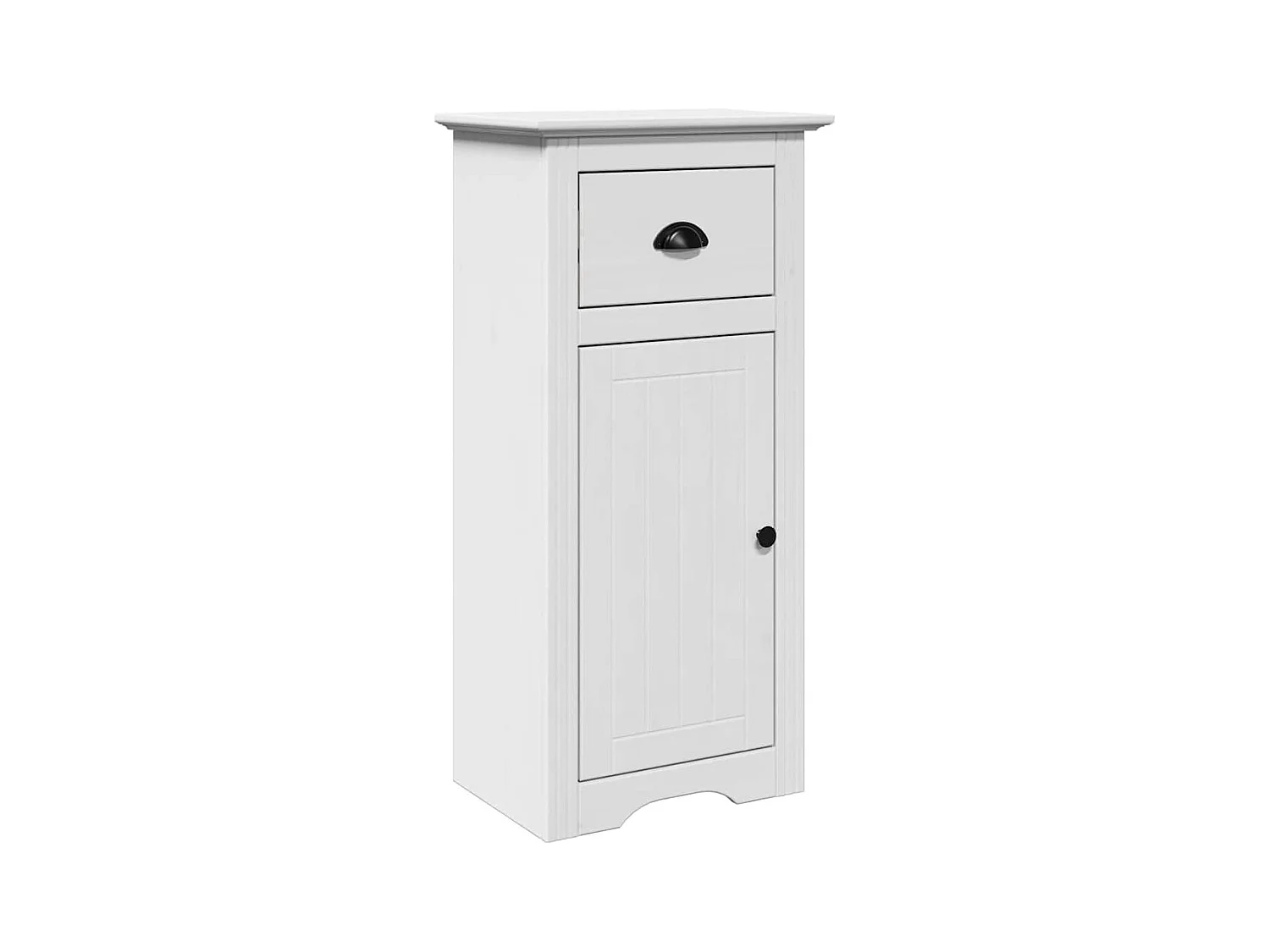 Armoire de salle de bain BODO blanc 44x30x90 cm