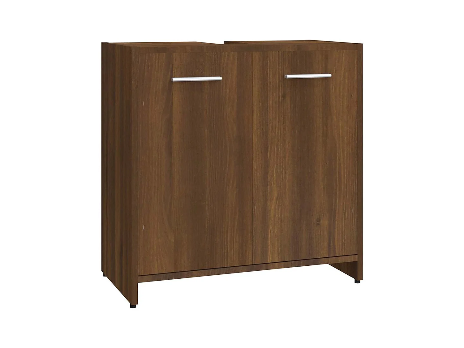 Badkamerkast Bruin eiken 60x33x60 cm Technisch hout