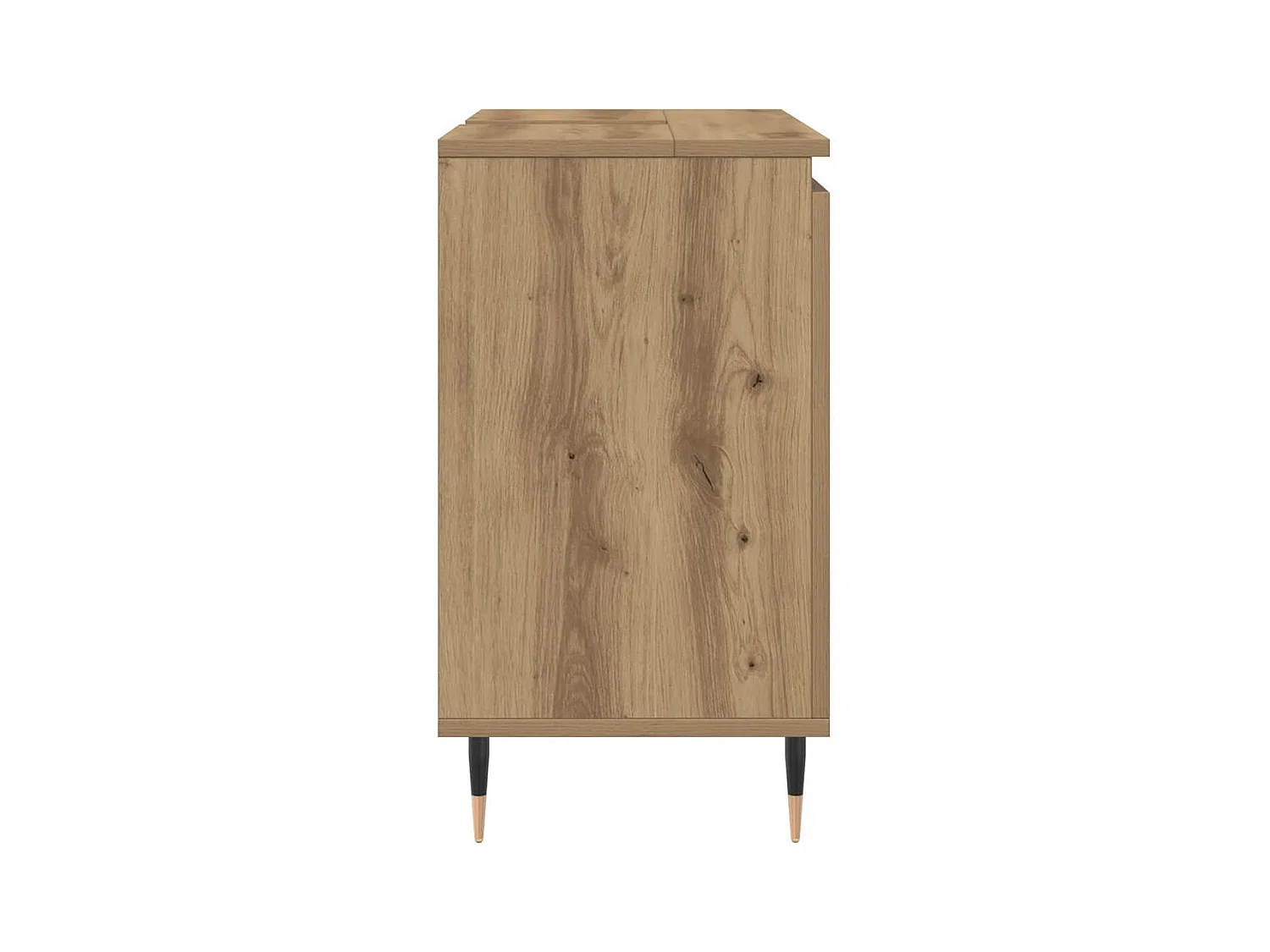 Mobile bagno in rovere lavorato a mano 58x33x60 cm