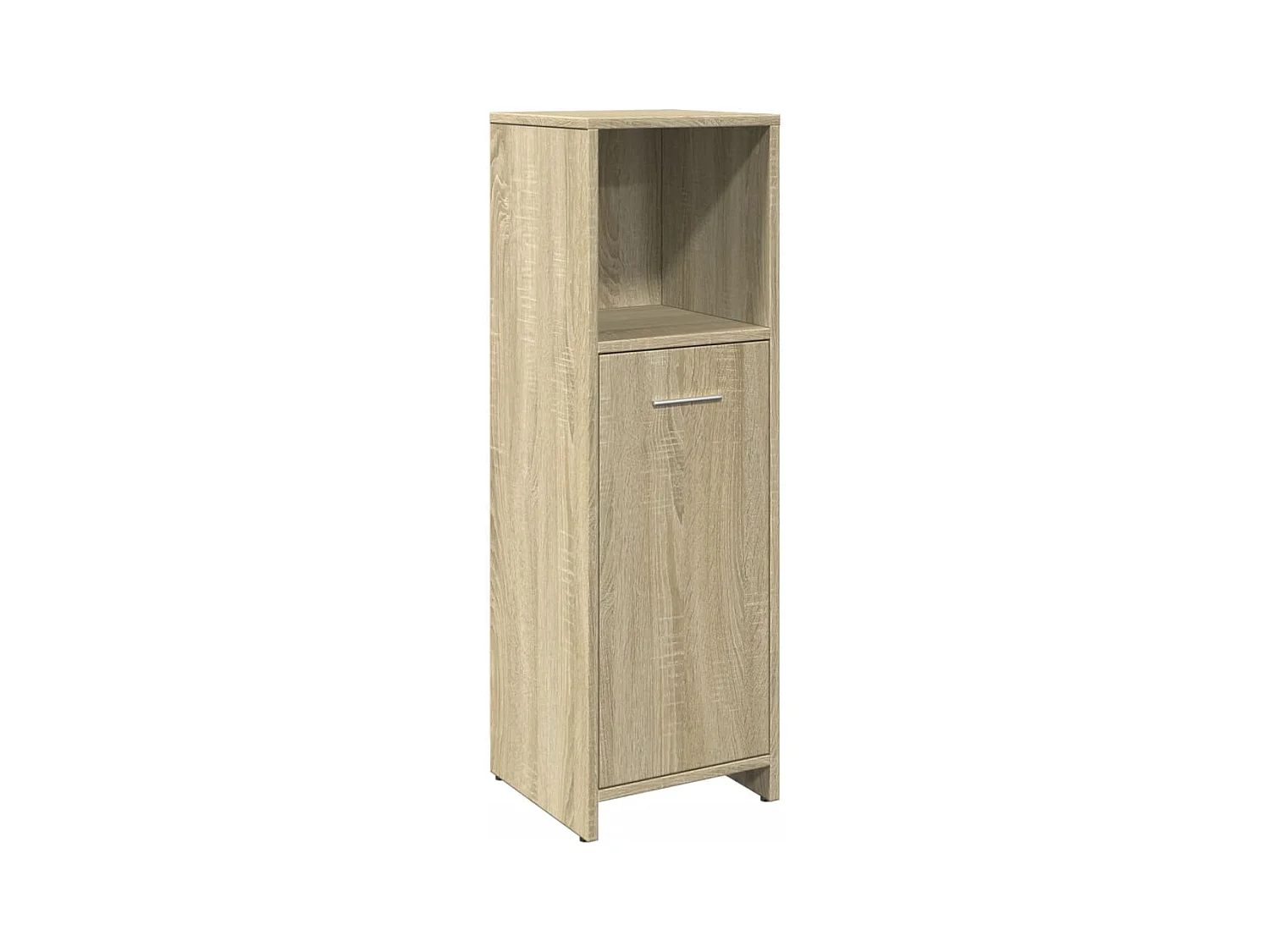 Badkamerkast Sonoma eiken 30x30x95 cm Spaanplaat