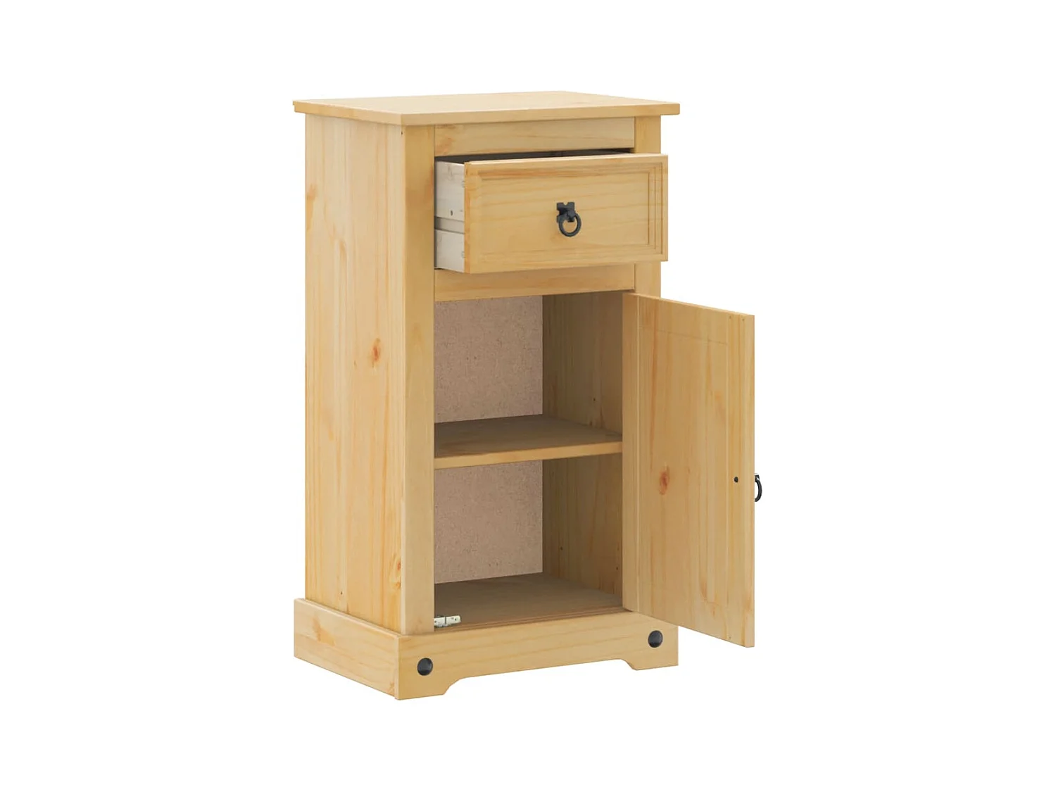 Corona badkamerkast 45x33x80 cm massief grenenhout