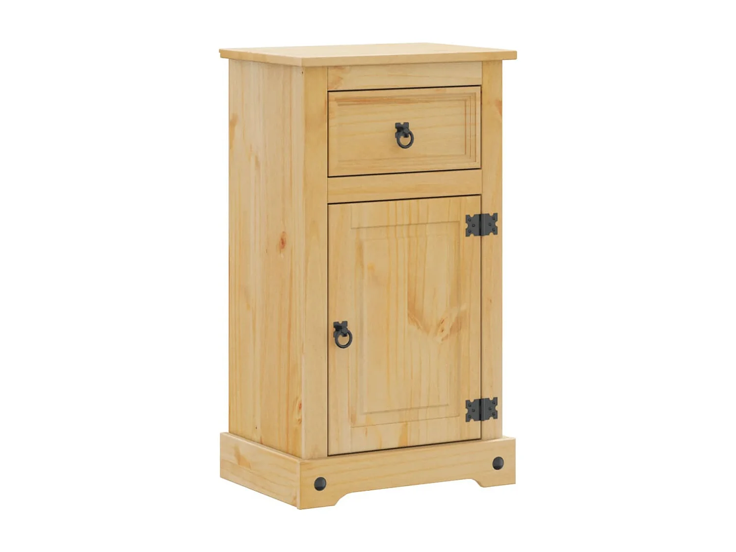 Mobile bagno Corona 45x33x80 cm in legno massello di pino