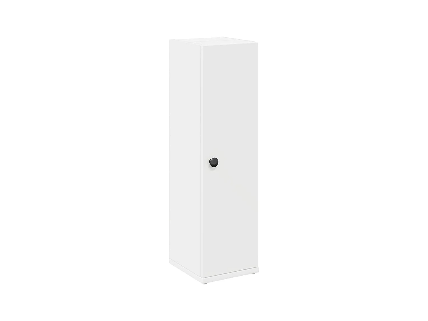 Meuble de salle de bain avec porte-rouleau blanc 20,5x22x72 cm