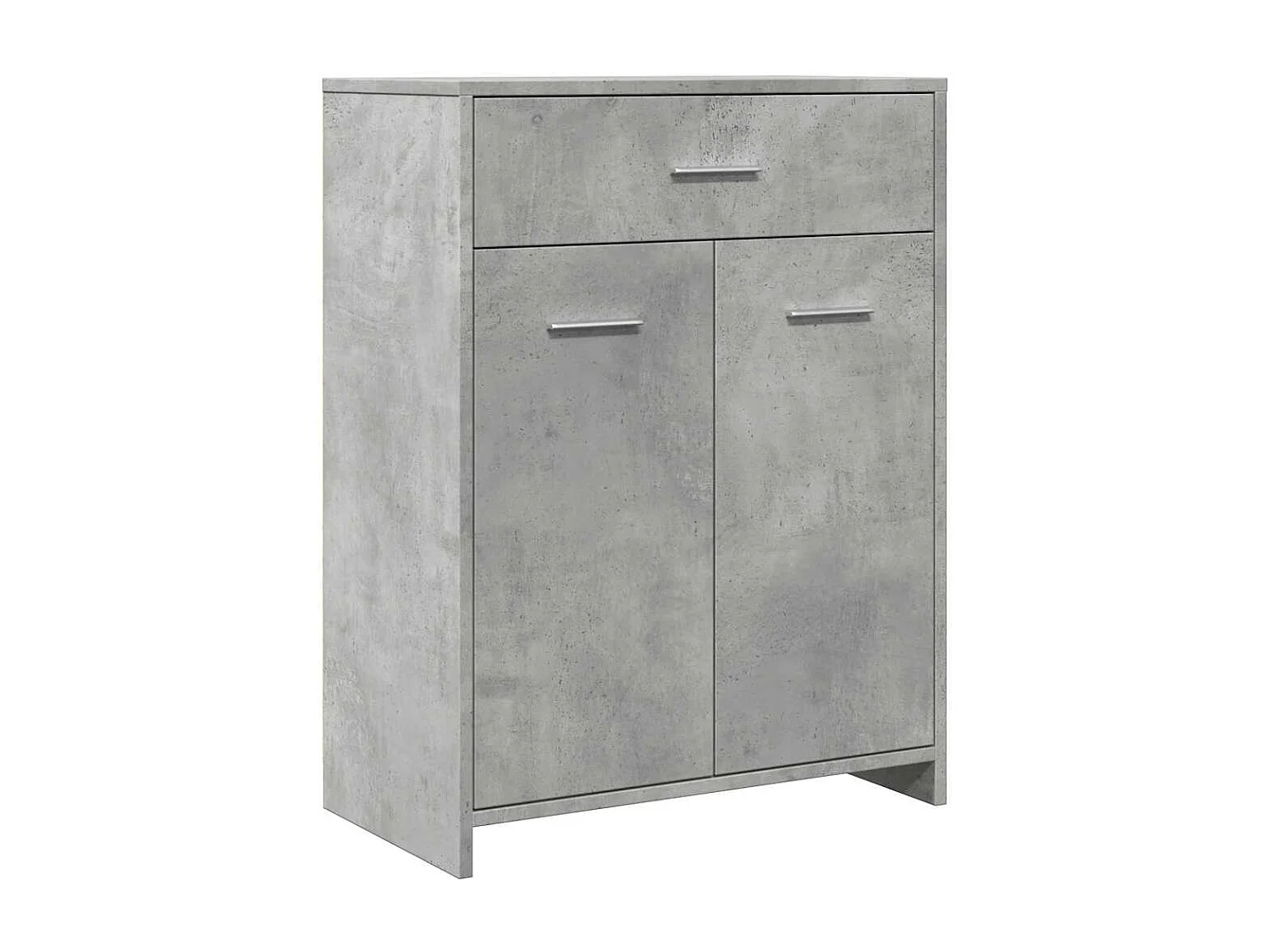 Mobile bagno grigio cemento 60x33x80 cm in truciolare