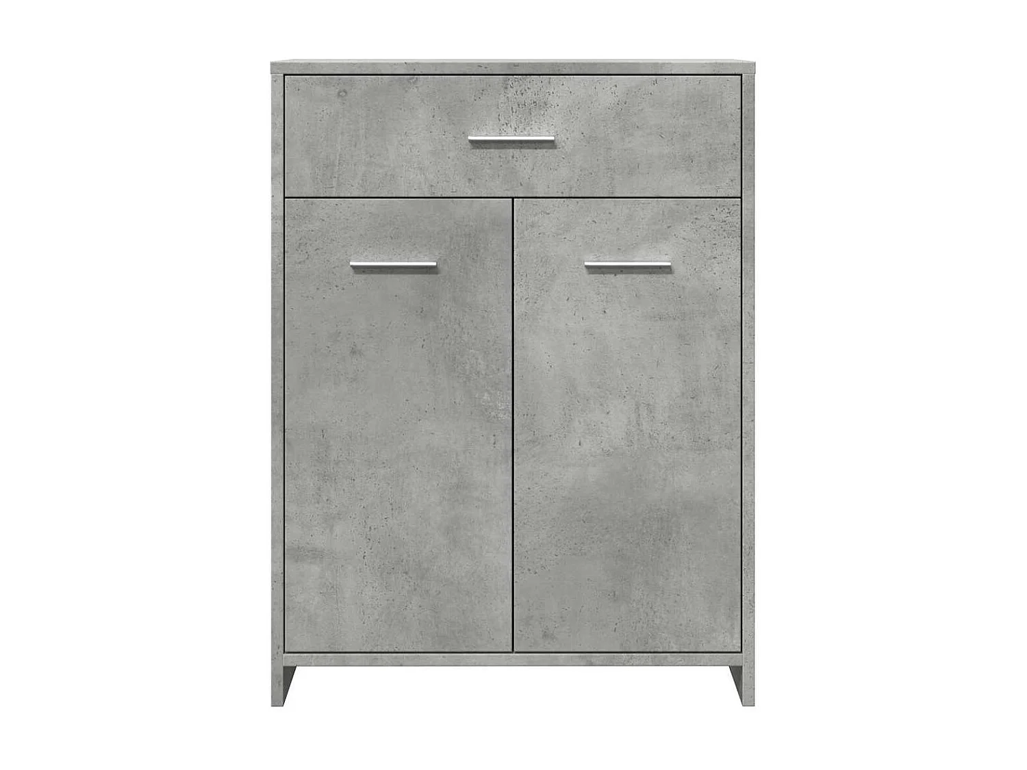 Mobile bagno grigio cemento 60x33x80 cm in truciolare