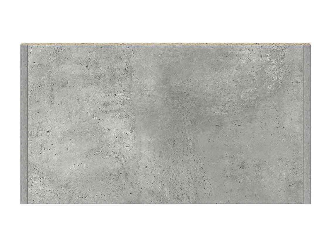 Mobile bagno grigio cemento 60x33x80 cm in truciolare