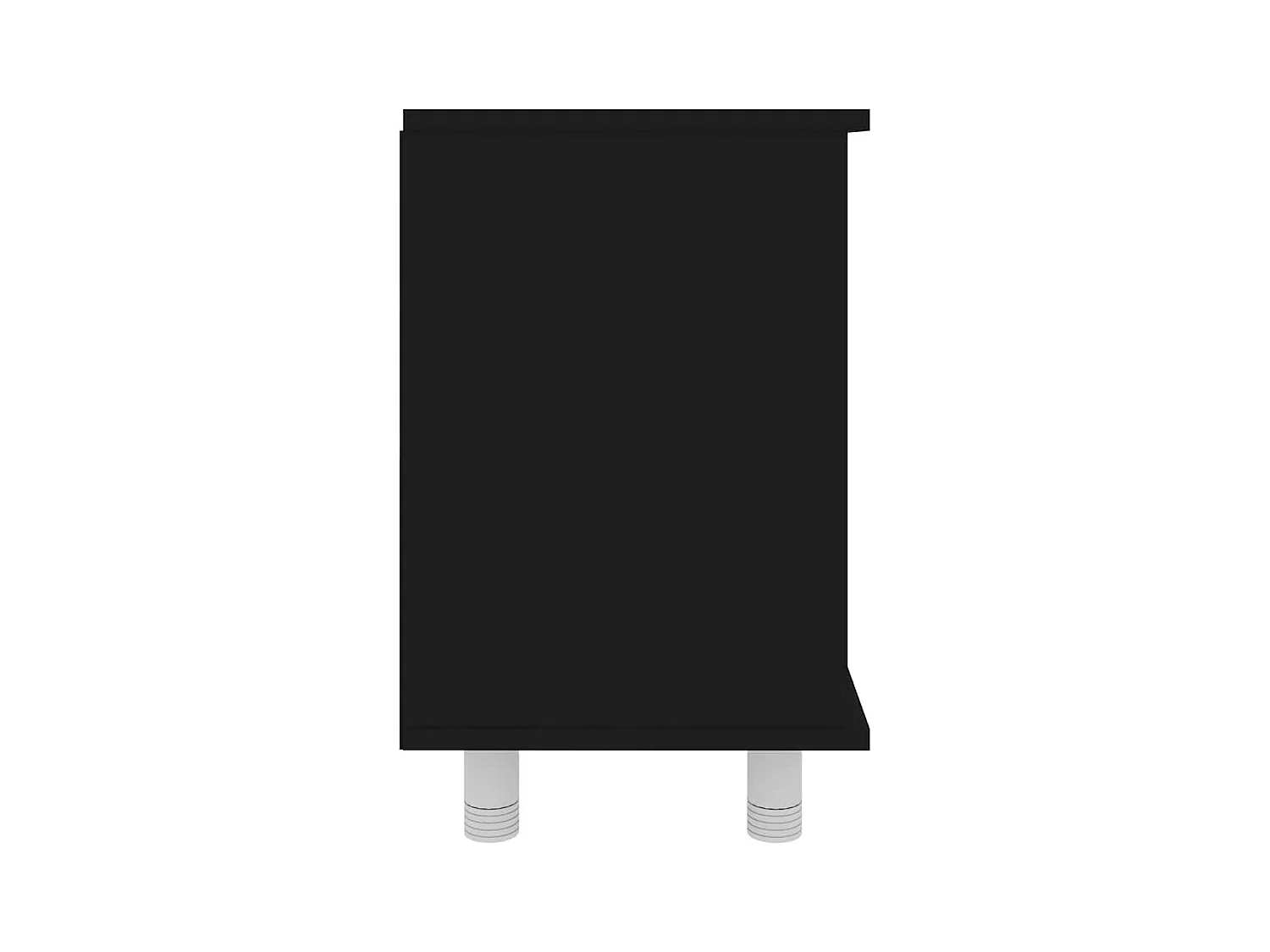 Badkamerkast Zwart 60x32x53,5 cm Technisch hout