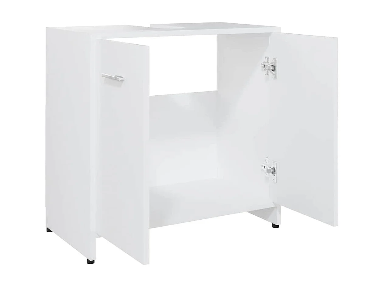 Badkamerkast Wit 60x33x61 cm Technisch hout