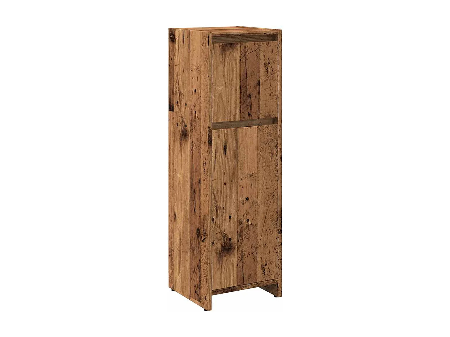 Armoire de salle de bain vieux bois 30x30x95 cm bois ingénierie