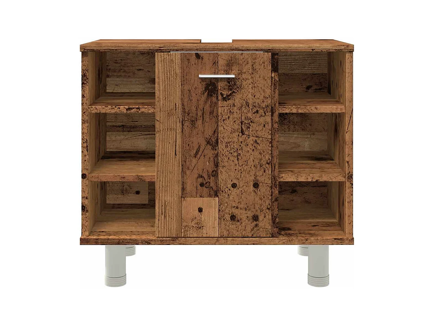 Armoire de salle de bain vieux bois 60x32x53,5 cm