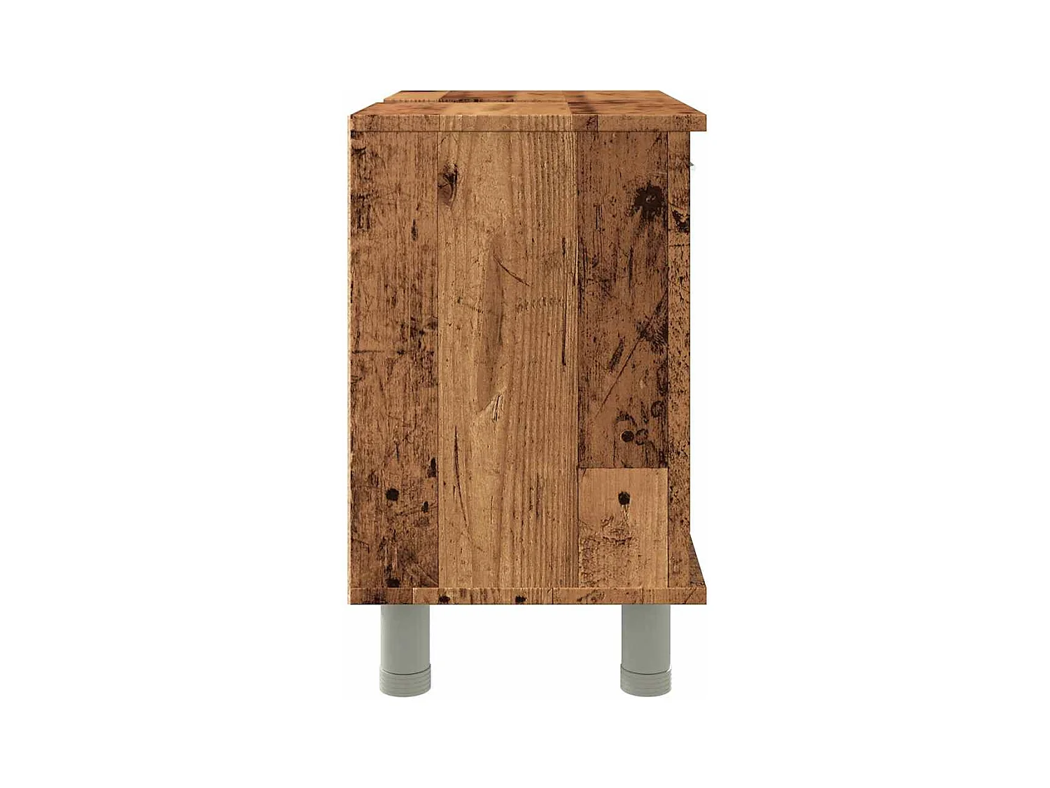 Armoire de salle de bain vieux bois 60x32x53,5 cm