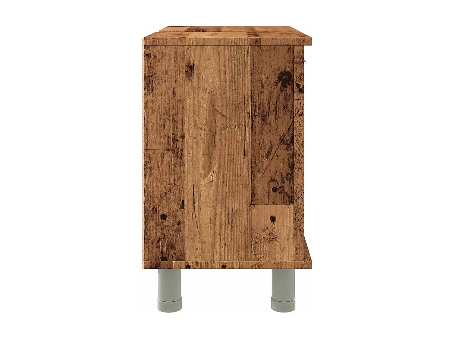 Armoire de salle de bain vieux bois 60x32x53,5 cm