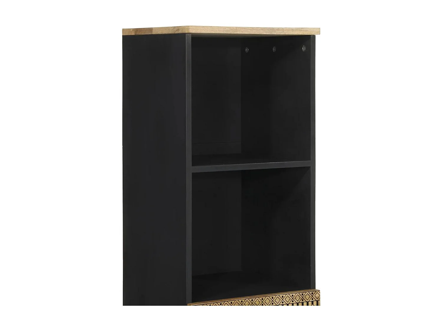 Armoire de salle de bain 38x33,5x160 cm bois massif de manguier